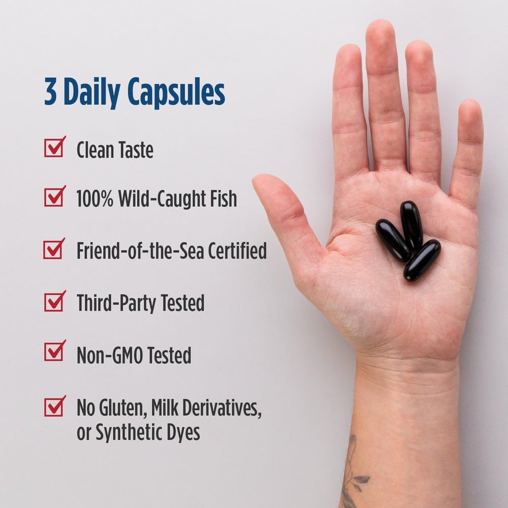 Nordic Naturals Cholesterol Support Omega Blend 60 Soft Gels Pack of 2