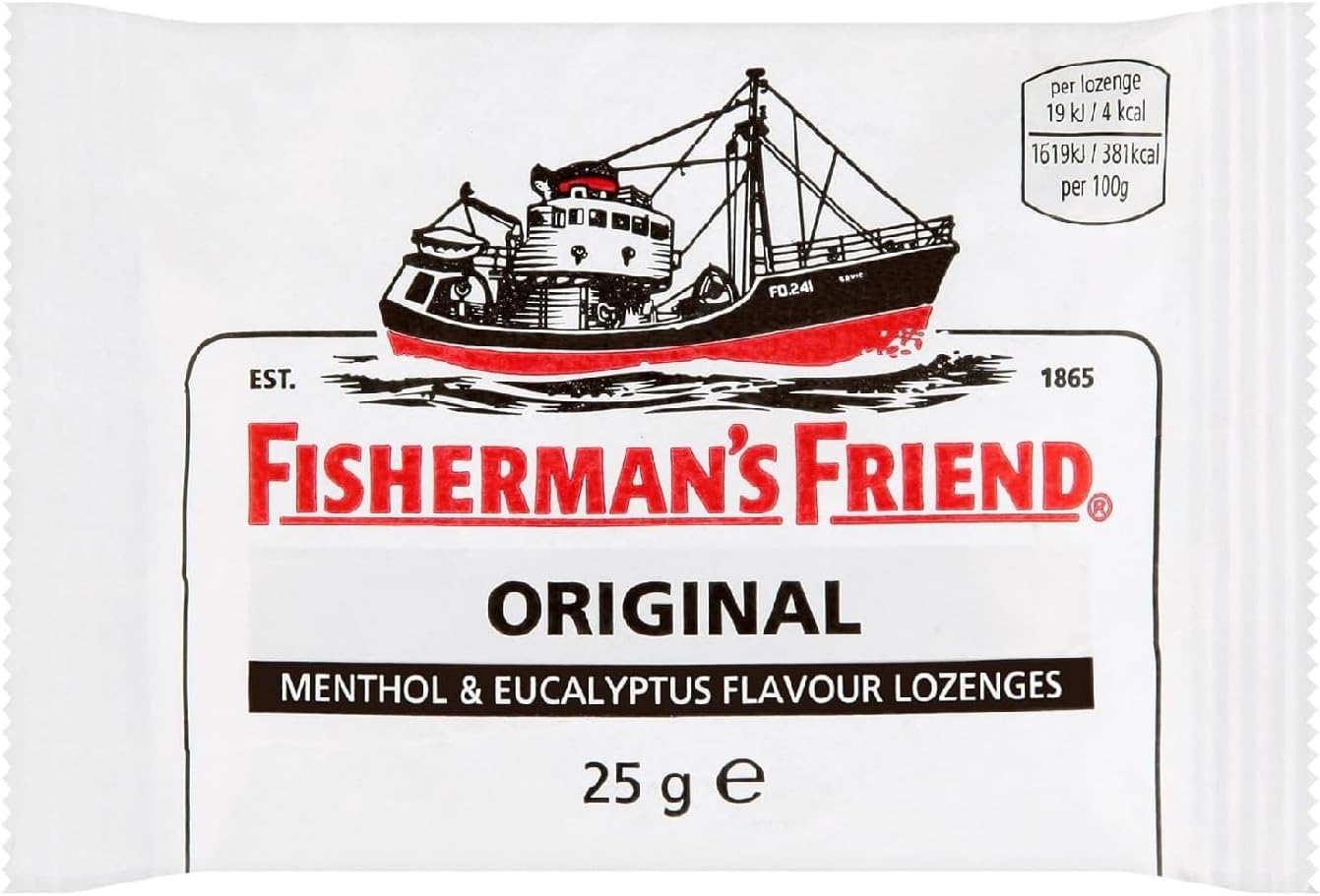 Fisherman’s Friend Original Menthol Eucalyptus Lozenges – 24 Sachets