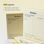 Biodance Radiant Vita Niacinamide Hydrogel Face Mask 4 Sheets