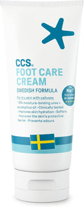 CCS Fußpflegecreme 175 ml | Schwedische Rezeptur für trockene, rissige Fersen & verhornte Füße