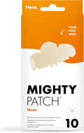 Hero Mighty Patch Nose - Pansements Hydrocolloïdes XL pour le Nez de Nuit - 10 Pièces