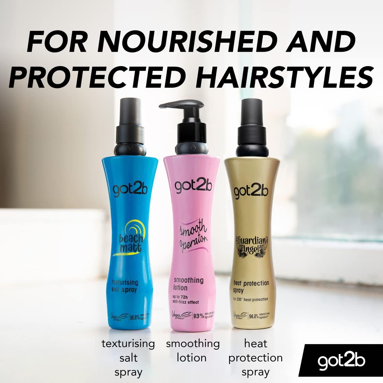 got2b Guardian Angel Heat Protection Spray 200ml & other variants