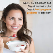 Garden of Life Collagen & Turmeric Powder, Apple Cinnamon - 220g
