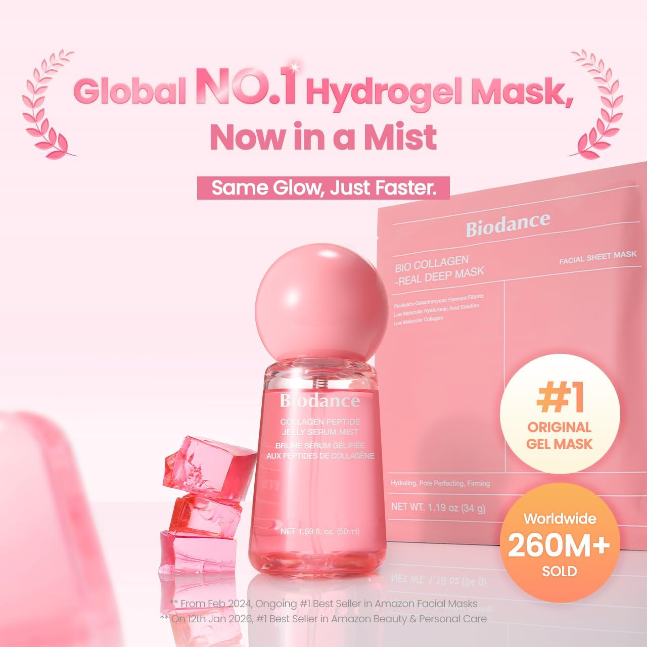 Biodance Collagen Peptide Jelly Serum Face Mist 50ml