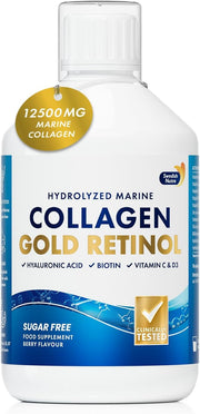 Swedish Nutra Marine Collagen Gold Retinol Berry Flavour 500ml