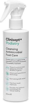 Spray de higiene podológica Clinisept+ - pH neutro y sin alcohol - 250 ml