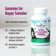 Nordic Naturals Kids Probiotic Gummies, Berry - 60 Count