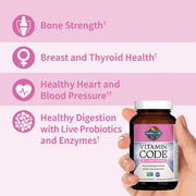 Garden of life Vitamin Code 50 & Wiser Women Veg Capsules