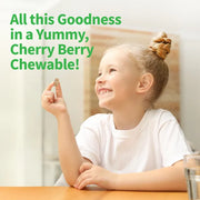 Garden of Life Vitamin Code Kids Chewable Multivitamin, Cherry Berry