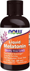 Mélatonine liquide NOW Foods, 3mg par dose - 59ml