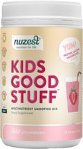 Nuzest Kids Good Stuff Mix smoothie vegano, Fragola selvatica - 225g