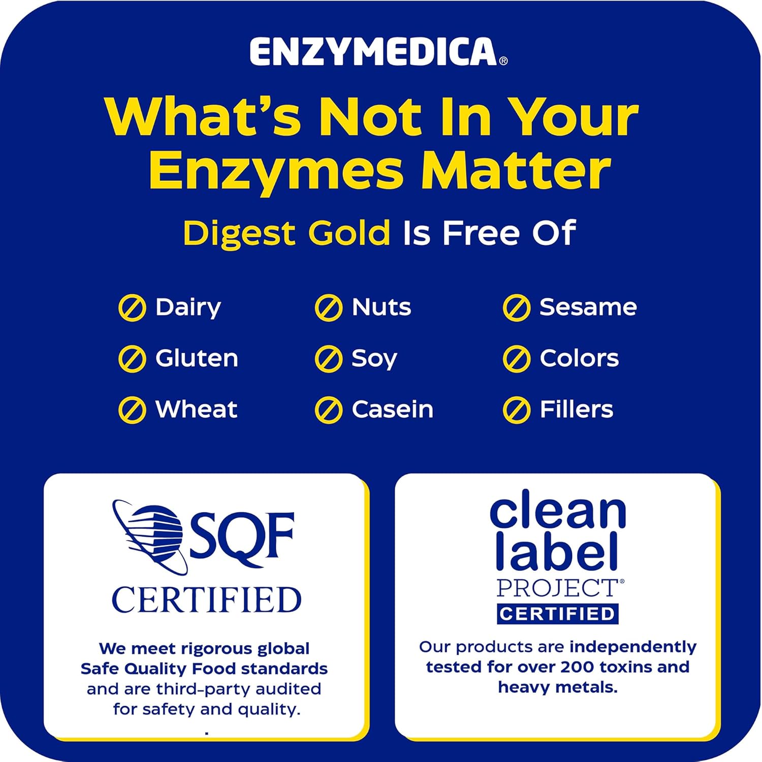 Enzymedica Digest Gold ATPro Enzyme Capsules 90 Count