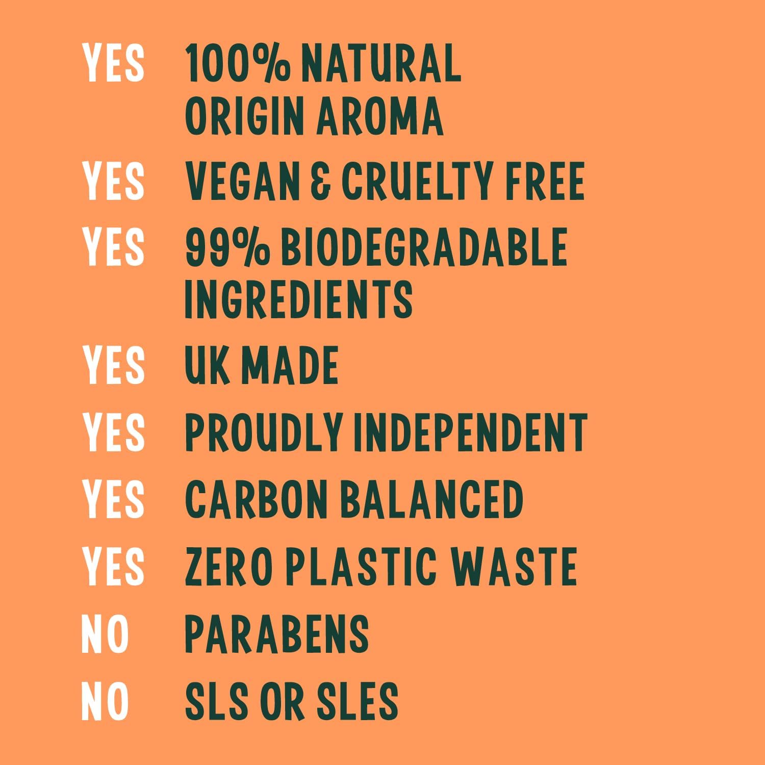 Faith In Nature Natural Orange Vegan Bar Soap 6 × 100g cardboard product information