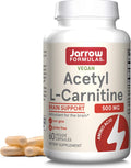 Jarrow Formulas Acetil L-Carnitina 500mg Capsule Veggie