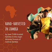 Mama Buci Winter Harvest Zambian Honey, Unpasteurised - 340g