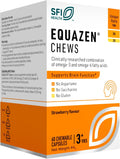 Equazen Masticabili – Supporto Cerebrale Omega-3 & Omega-6 | Gusto Fragola | 60 Capsule Masticabili | Età 3+