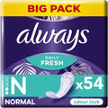 Always Dailies Normal Panty Liners Fresh & Protect 54 Pack