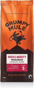 Grumpy Mule High and Mighty Hele Bonen Espresso Koffie - 1kg