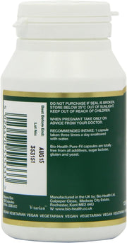 Bio-Health Slippery Elm supplement facts capsules 120 capsules