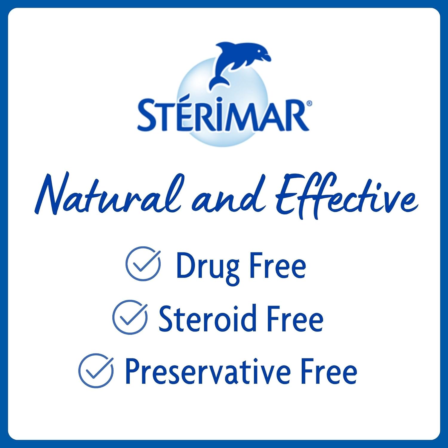 Sterimar Hayfever & Allergy Relief Nasal Spray with Manganese, spray bottle packaging, unflavoured, 100ml, nasal care use