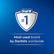 Oral-B Satin Tape Waxed Mint Dental Floss 6 x 50m packaging showing product information