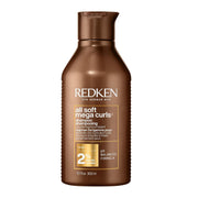 Redken All Soft Mega Curls Shampoo and Conditioner Bundle bottles 300ml and 300ml curly hair care set