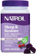 Gommes Natrol Sleep & Restore Magnésium Glycinate & GABA - 60 unités