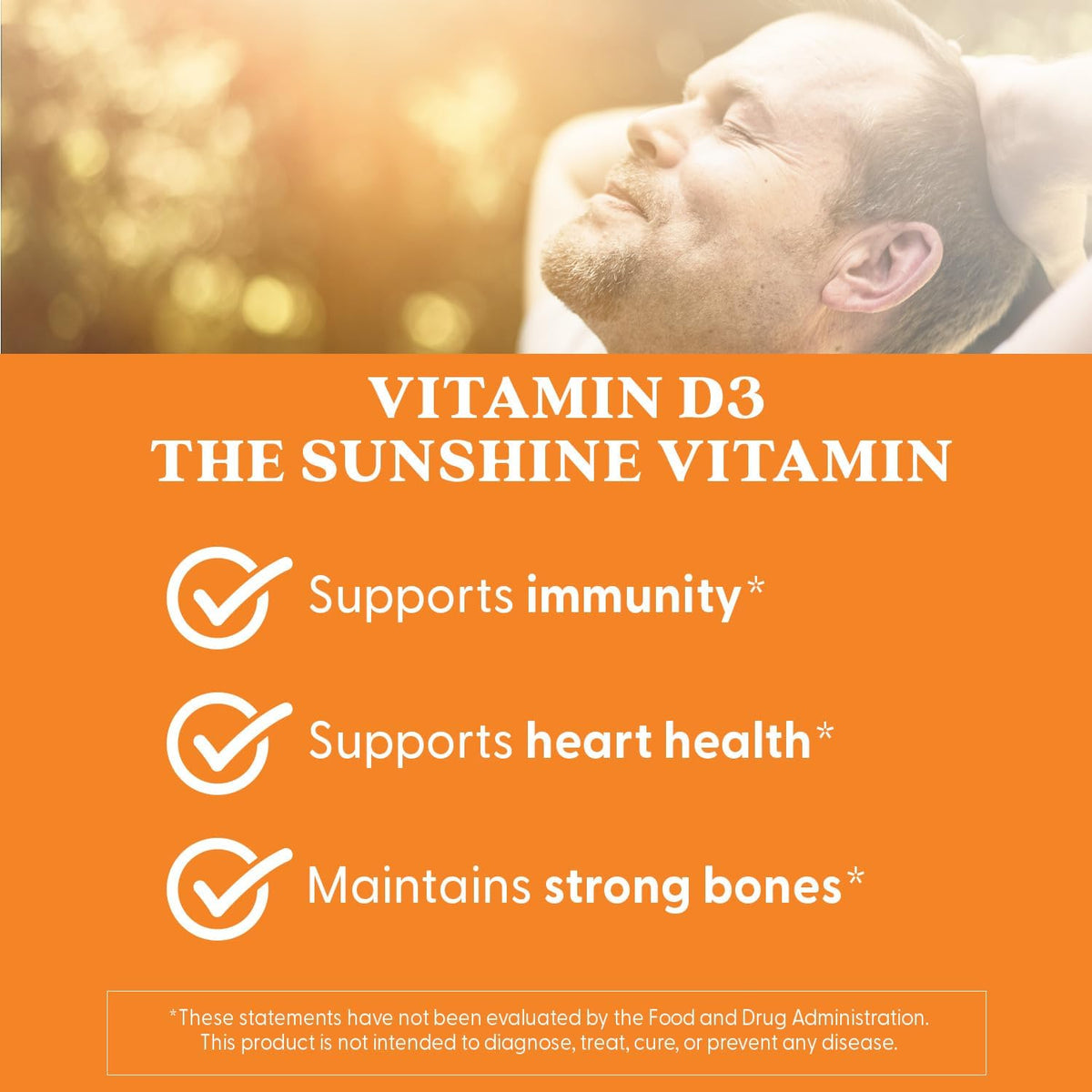 Doctor's Best Vitamin D3, bottle packaging, unflavoured, 5000 IU 125mcg, 180 softgels, daily dietary supplement use