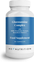 Complejo de glucosamina, MSM y cúrcuma Hey Nutrition - 90 cápsulas