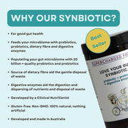Supercharged Food Synbiotic Powder for Gut Health - 120g