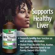 Nature’s Answer Milk Thistle Seed Liquid Extract Alcohol-Free - 60ml