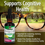 Nature’s Answer Ginkgo Biloba Leaf Liquid Extract - 30ml