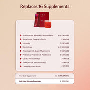 IM8 Daily Ultimate Essentials Lemon & Orange nutrition facts and ingredients 30 sachets