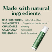 Supplement facts & ingredients image: Balmonds Intensive Hand Cream 50ml ingredients shea butter hemp seed oil calendula