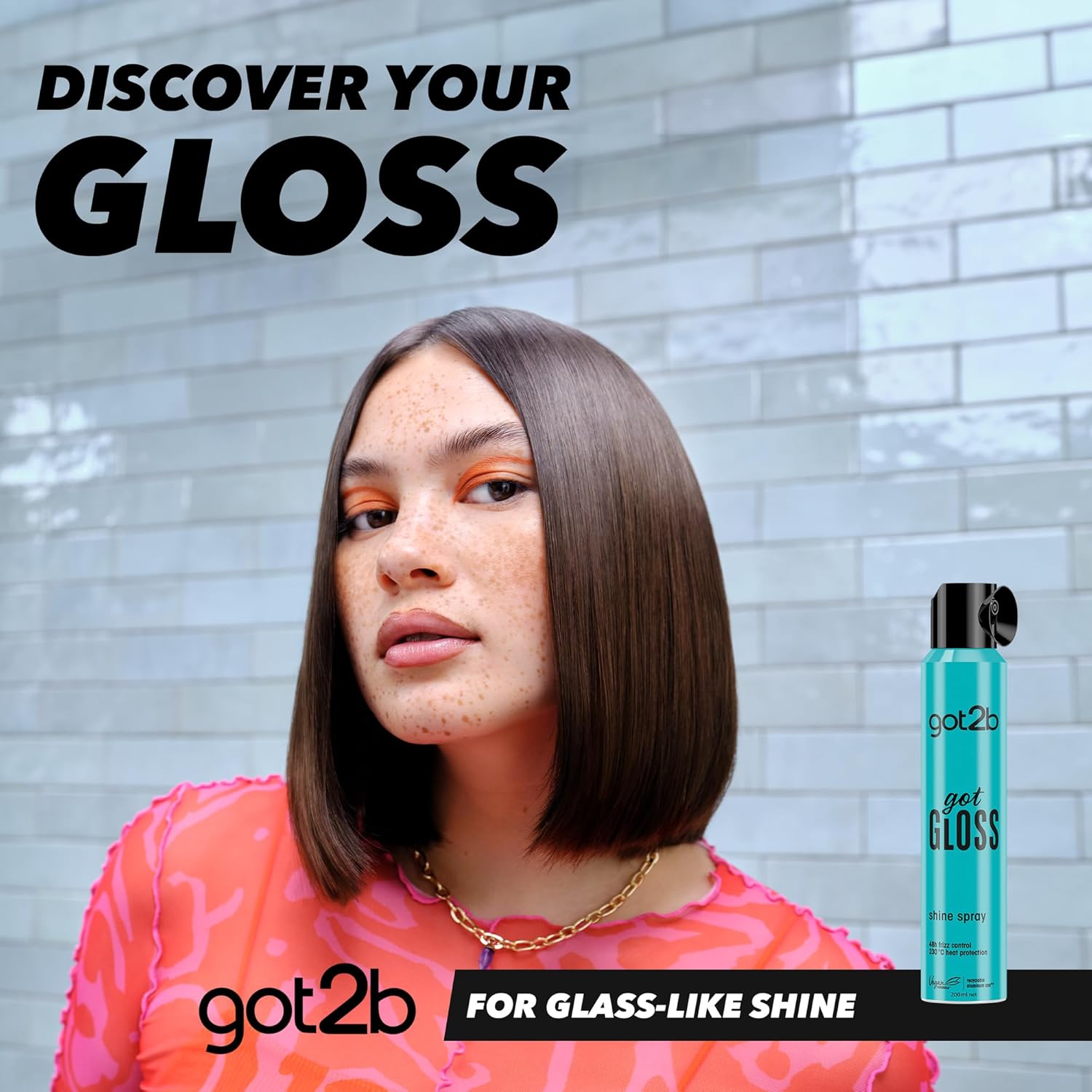 got2b Got Gloss Shine Spray aerosol spray can 200ml hair styling and shine finishing use