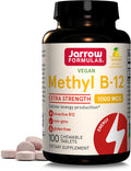 Jarrow Formulas Methyl B-12 1000mcg Kautabletten - 100 Stück