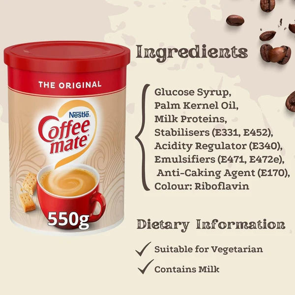 Nestlé Coffee Mate Original Coffee Creamer Powder - 550g