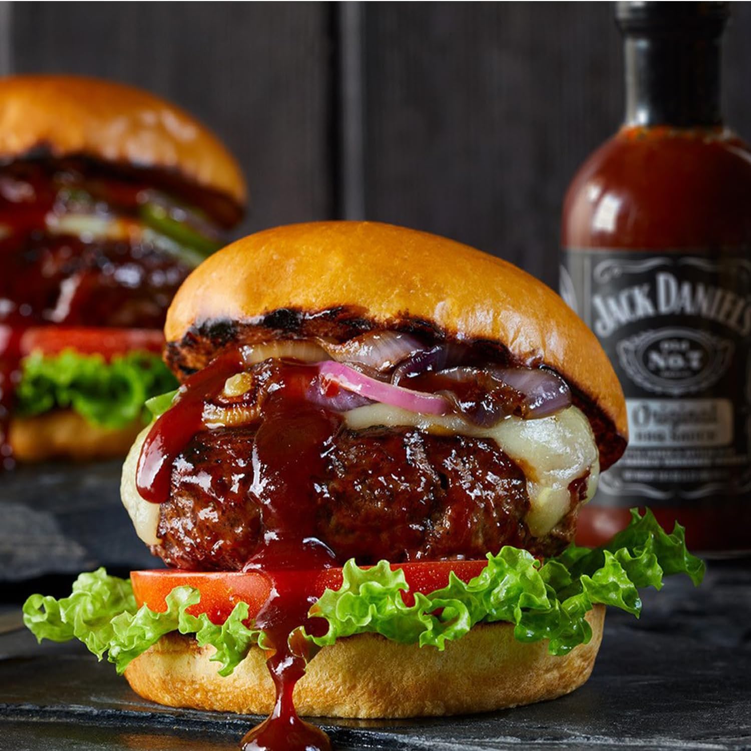 Jack Daniel's BBQ Sauce Variety Pack used for grilling and barbecue 3 x 553g