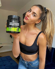 BioTechUSA 100% Creatine Monohydrate - Micronized for Mixability, Unflavored