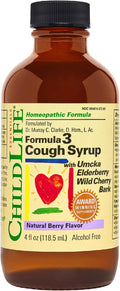 ChildLife Essentials Formule 3 Kruidenstroop Bes - 118.5ml