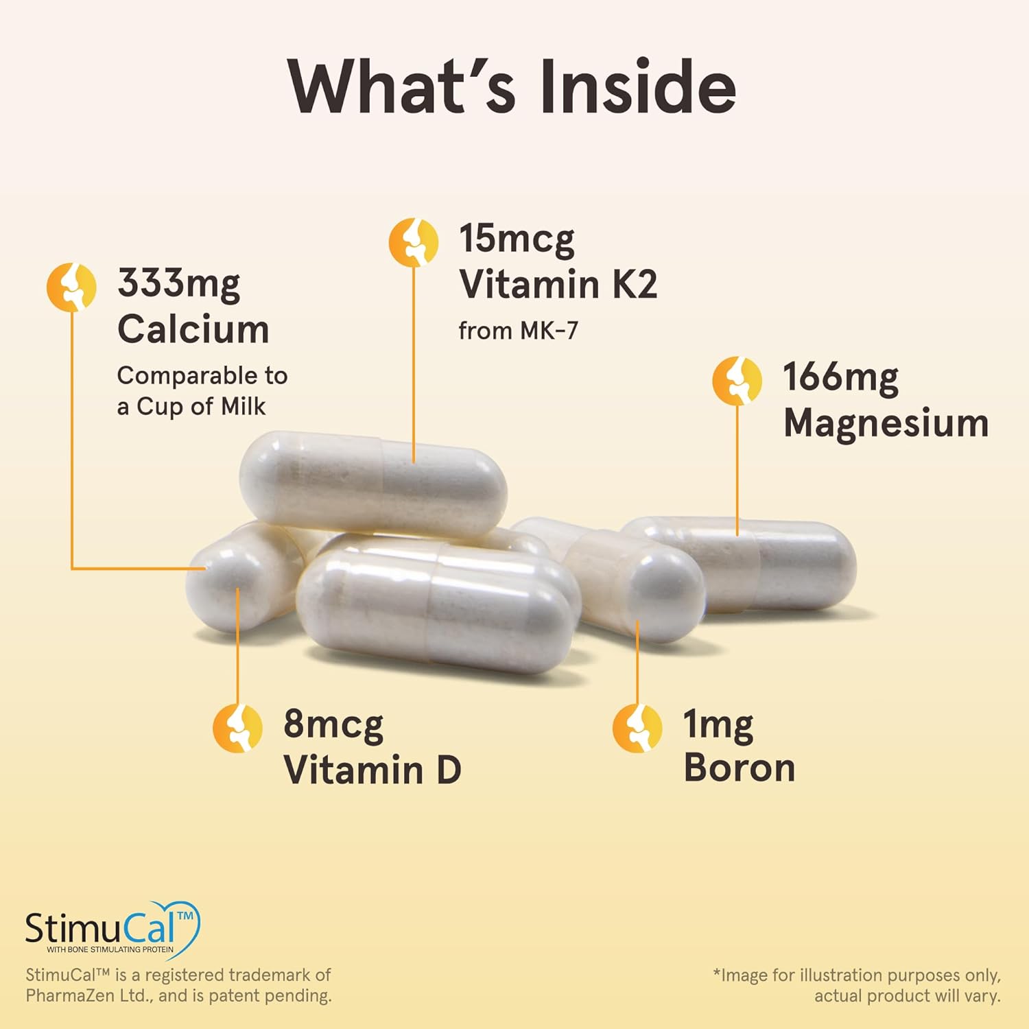 Jarrow Formulas BoneUp calcium 1000mg D3 K2 capsules daily supplement use