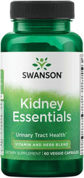 Mélange de vitamines et herbes pour les reins Swanson 60 capsules végétales