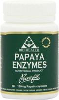 Bio-Health Papaya Enzyme 120mg Papain Kapseln - 60 Stück