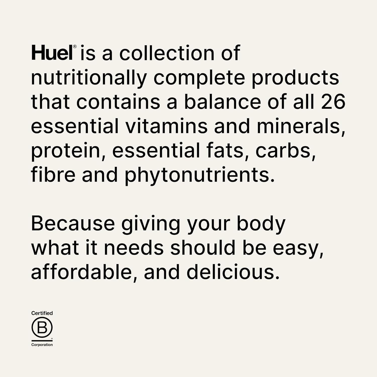 Huel Black Edition Chocolate Nutritionally Complete Powder 2.7kg