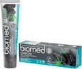 BIOMED Natuurlijke Houtskool Tandpasta - 98% Natuurlijk met Bamboehoutskool - 100g