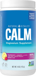 Natural Vitality Raspberry Lemon Drink Mix - 113g