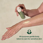 How to Use: Balmonds Cooling Cream 100ml applying lotion to skin from pump bottle