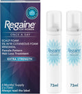 Regaine For Women 5% Minoxidil Scalp Foam 2 x 73ml