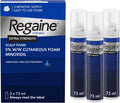 Mousse cuir chevelu Regaine pour hommes extra-forte 5% Minoxidil 3 x 73ml