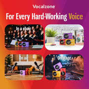 Vocalzone Honey and Lemon Throat Pastilles honey lemon flavour 24 count lifestyle use image